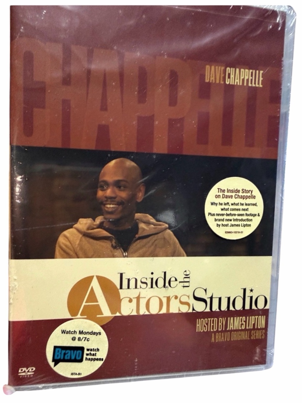New Dave Chappelle Inside the Actors Studio DVD Bravo James Lipton Comedian Disk